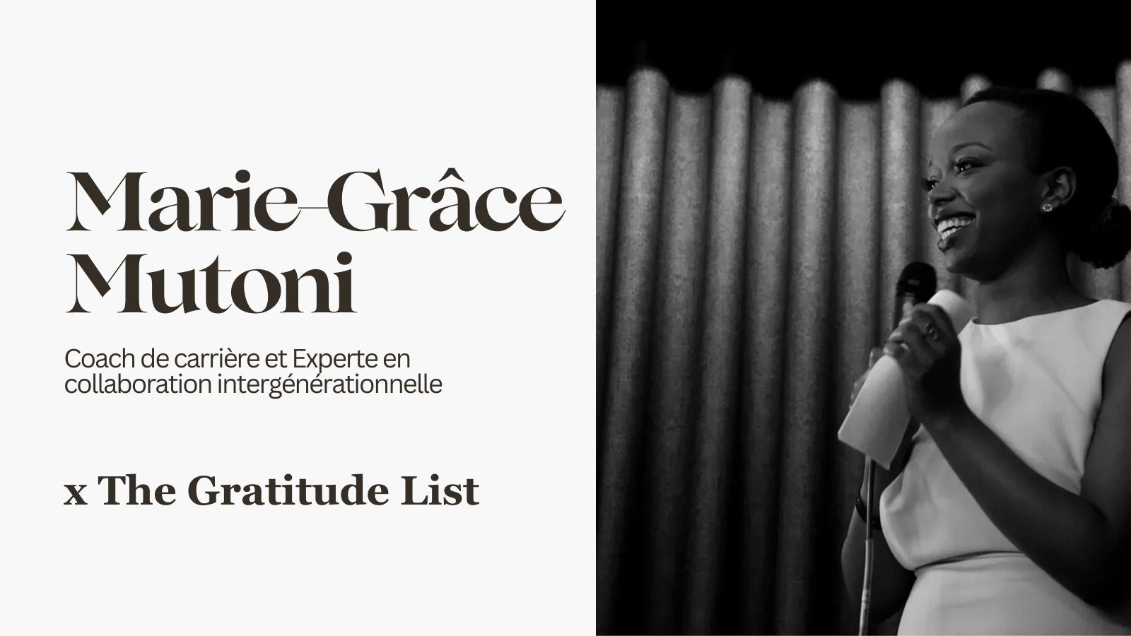 Marie-Grâce Mutoni x Gratitude List