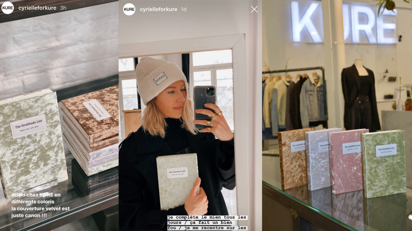 NEW Collab: Gratitude List x KURE