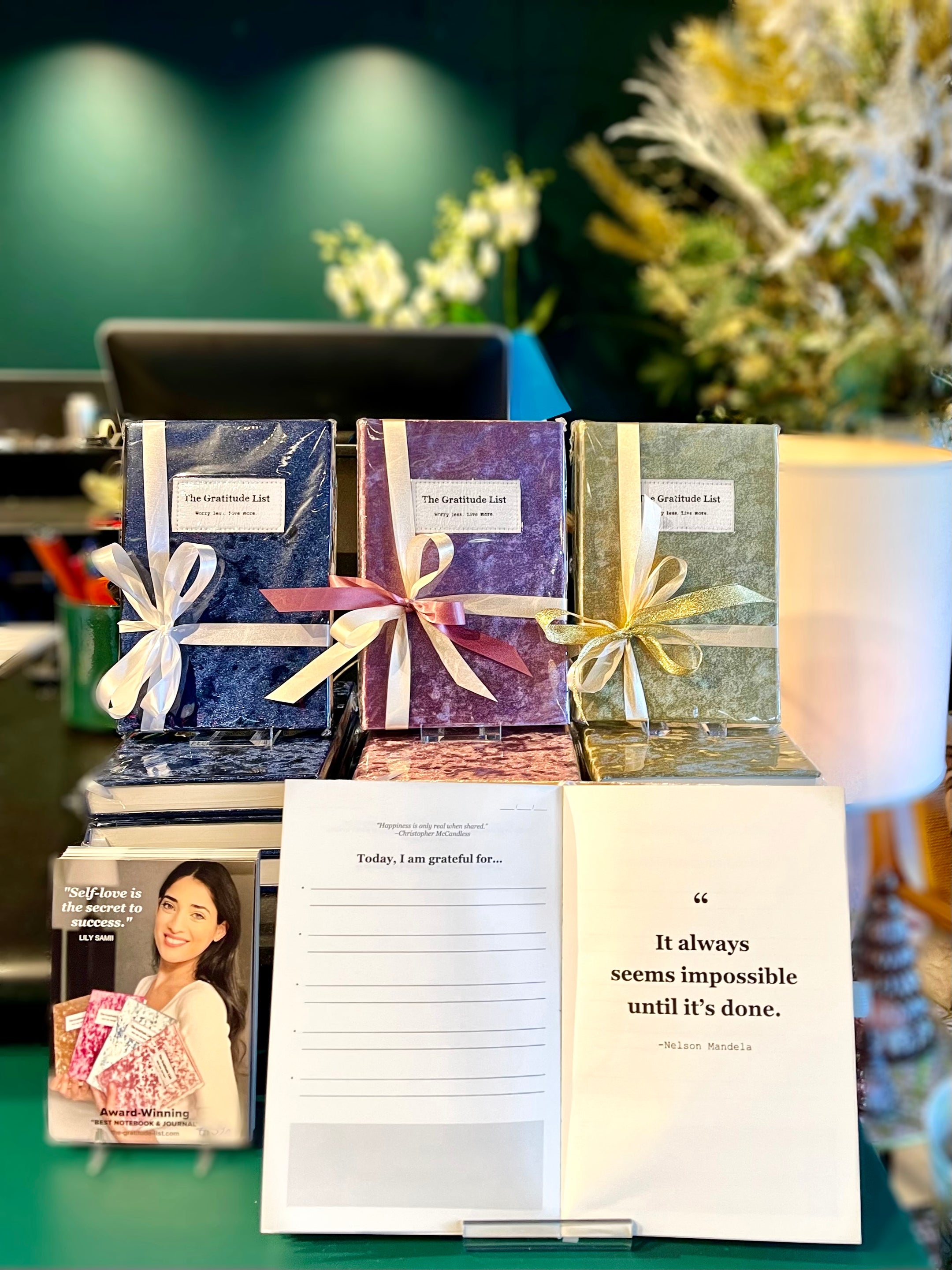 Bundle of 4 Journals - For Family & Friends (Warm Colour Palette)