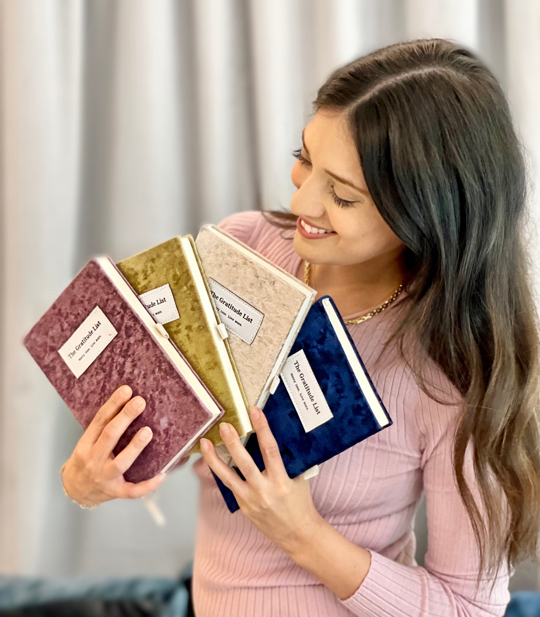 Bundle of 4 Journals - For Family & Friends (Warm Colour Palette)