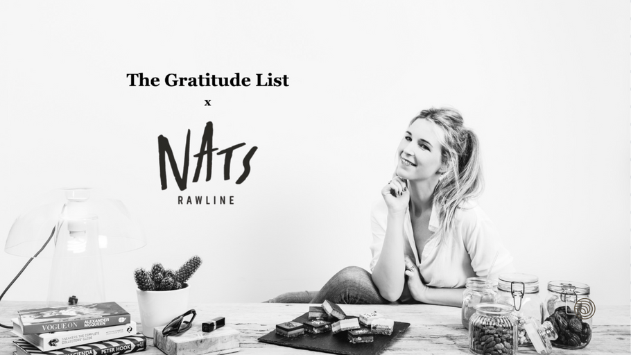 Better Treat Yourself: Nats Rawline x Gratitude List