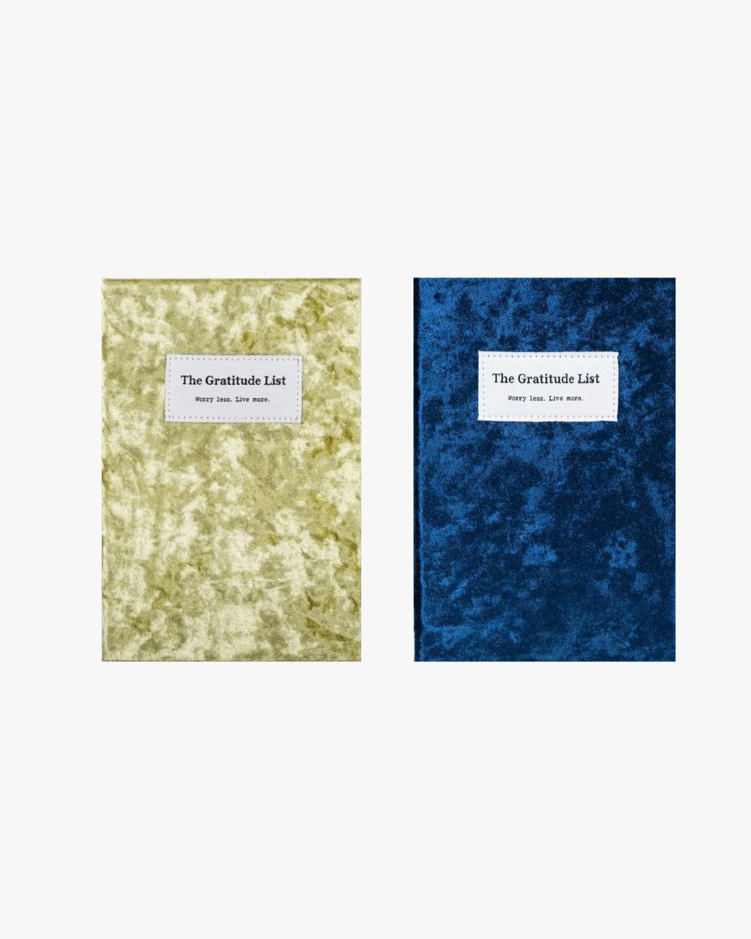 Bundle Duo: Mint Green & Sapphire Colours (2 journals) BACK IN STOCK