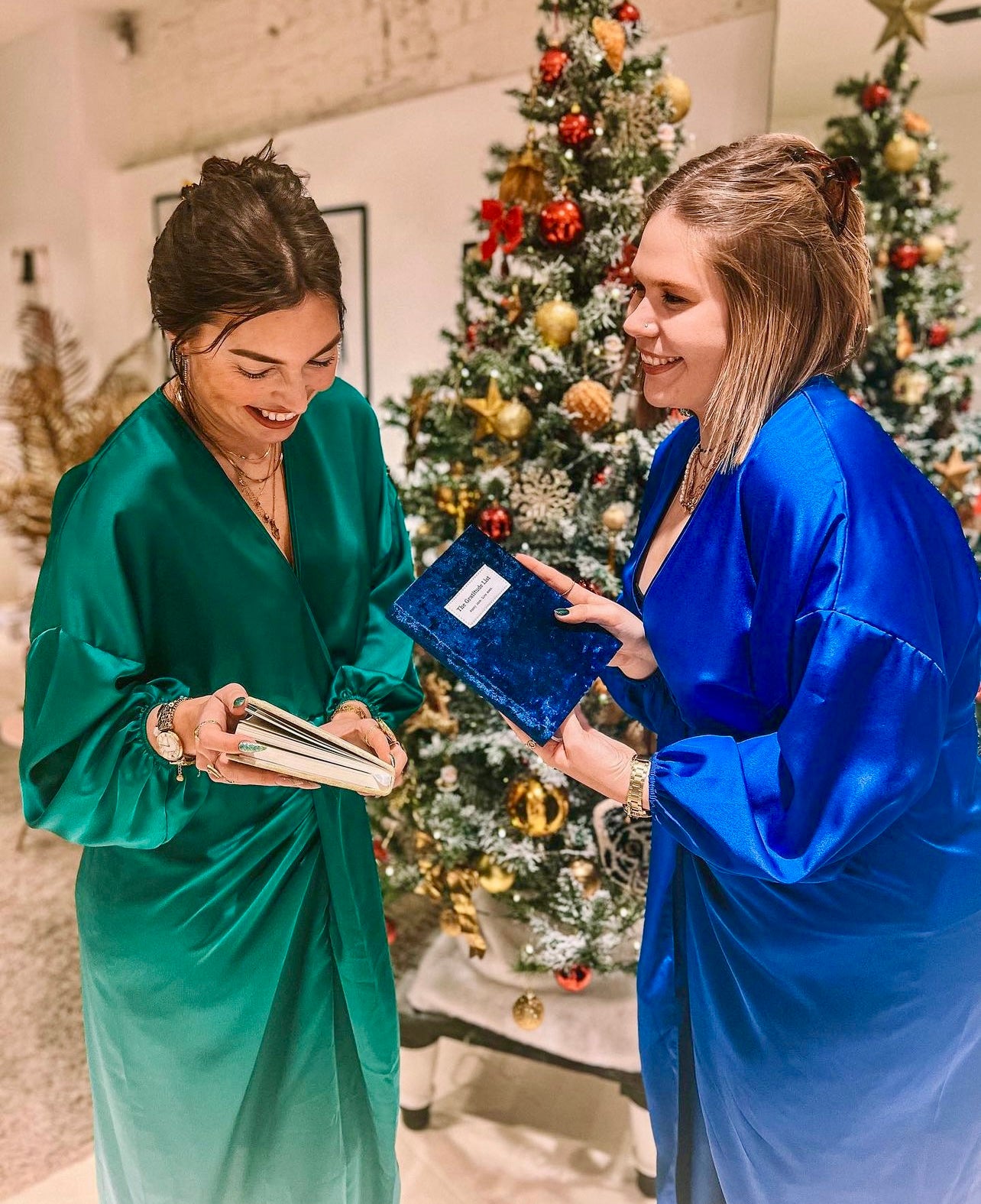 Bundle Duo: Mint Green & Sapphire Colours (2 journals) BACK IN STOCK