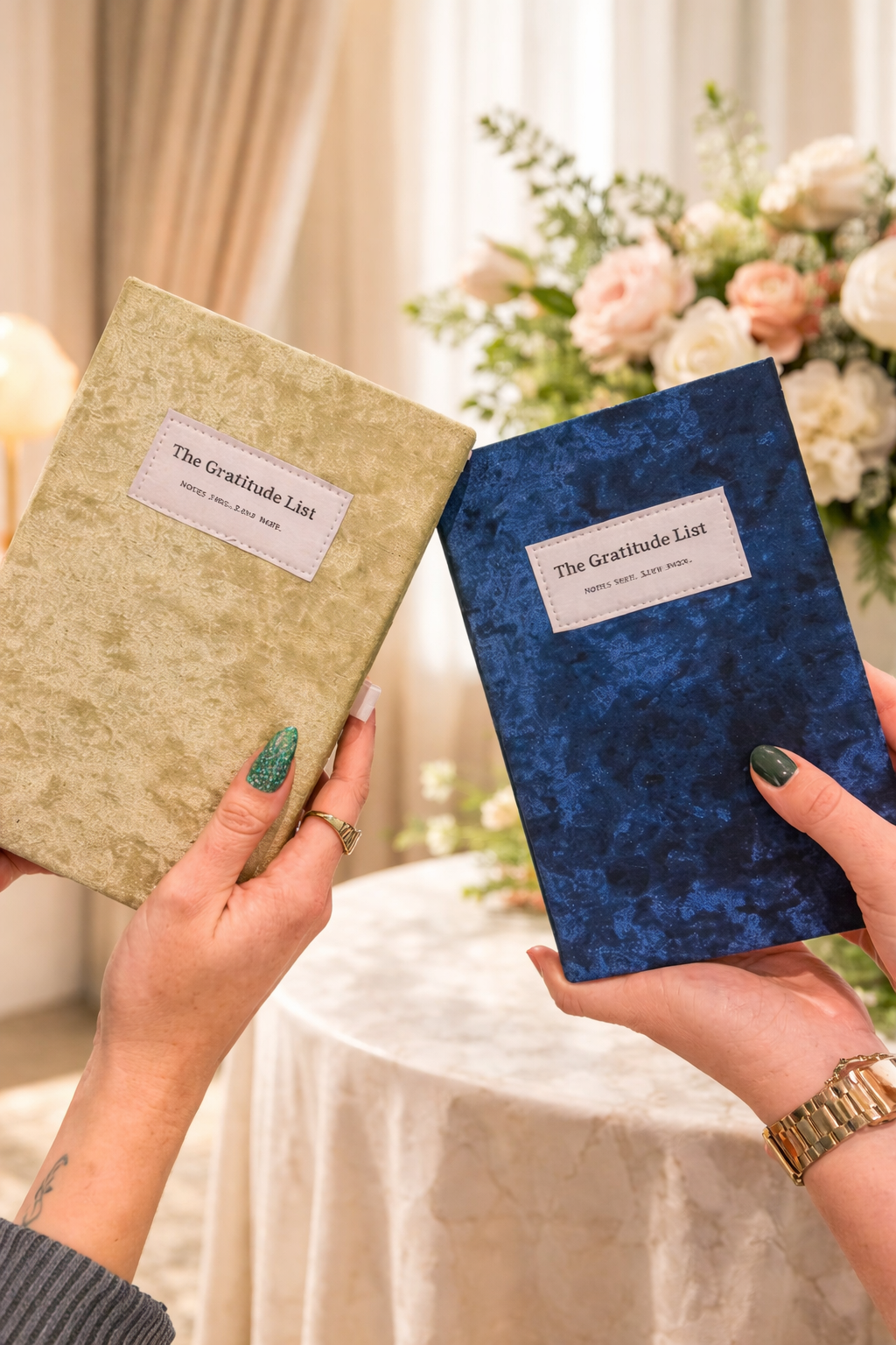 Bundle Duo: Mint Green & Sapphire Colours (2 journals) BACK IN STOCK