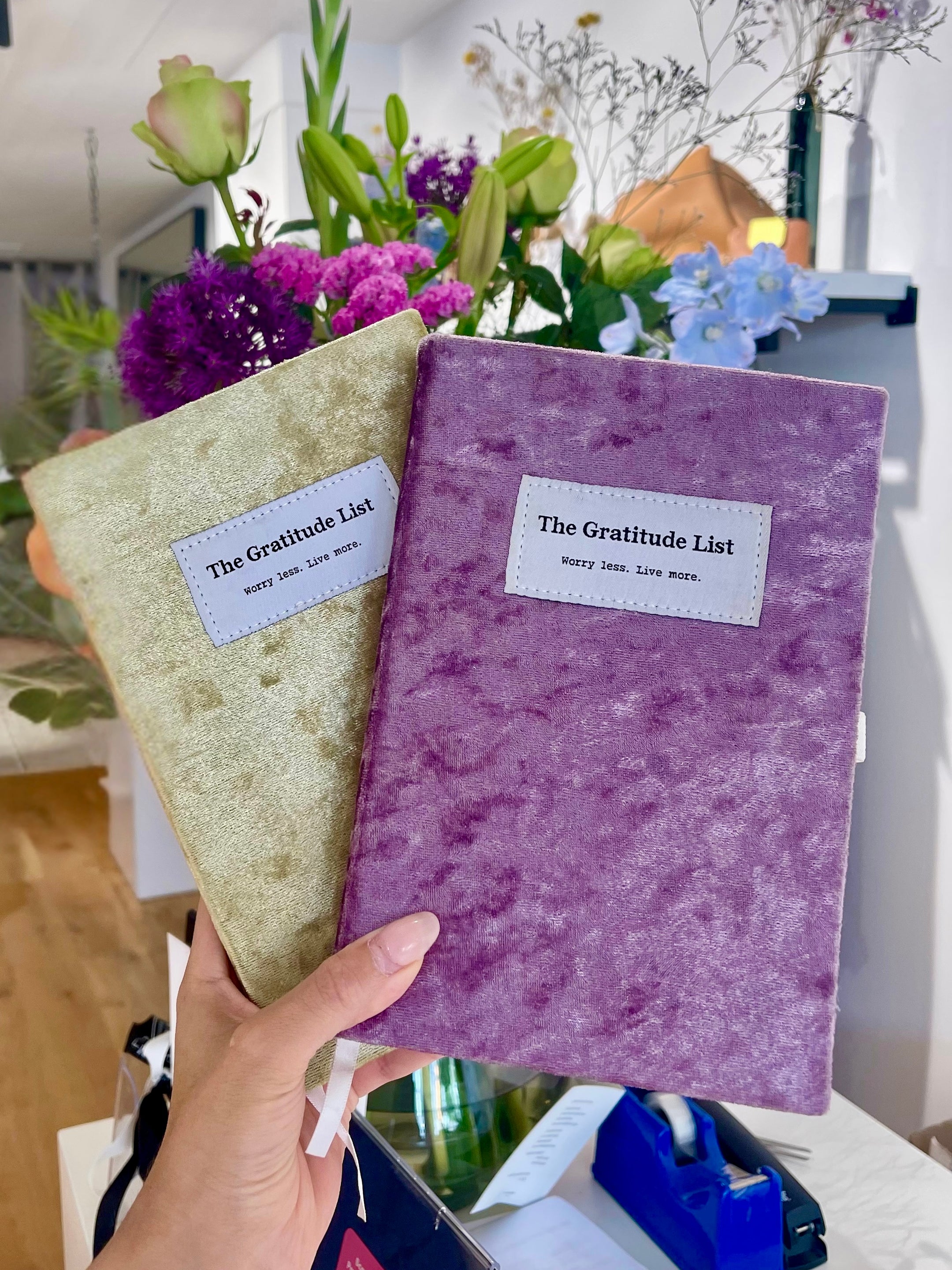 Bundle Duo: Amethyst & Sage Green Colours (2 journals)